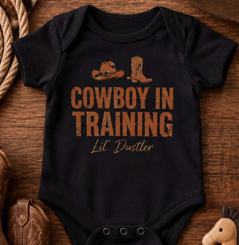Country Cowboy in Training