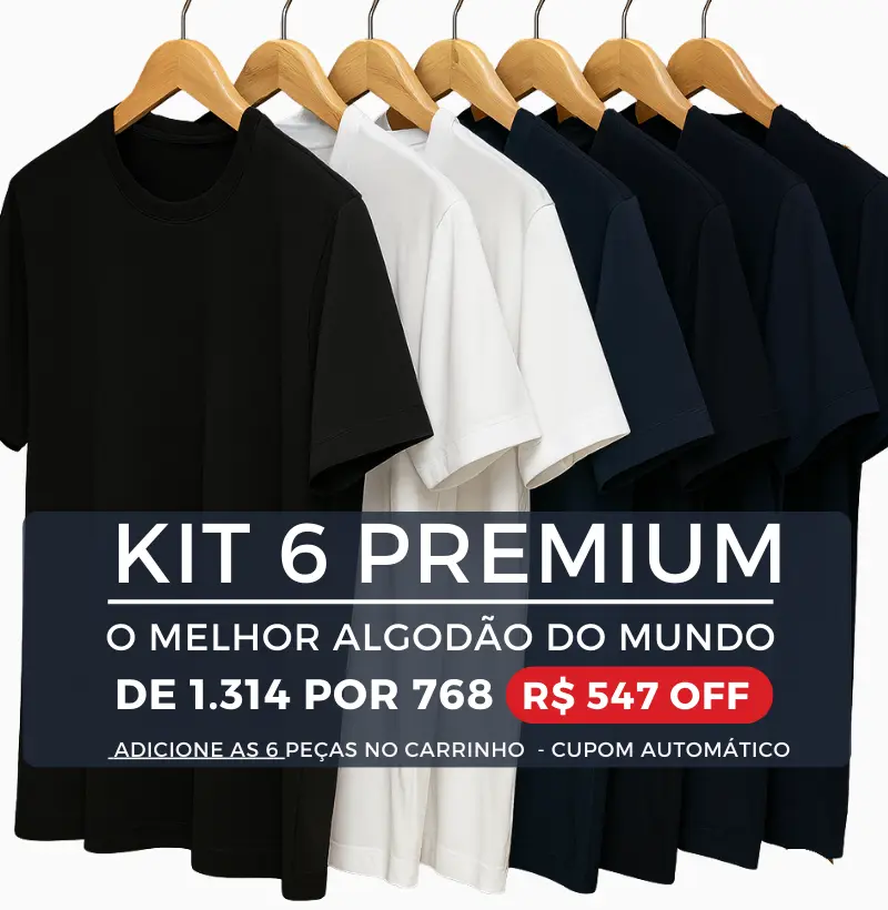 KIT 6 Premium Lisas - $127/un + Frete Grátis 