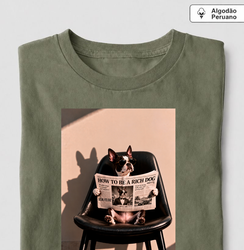 💸 How to Be a Rich Dog – Versão Boston Terrier 🐾👑