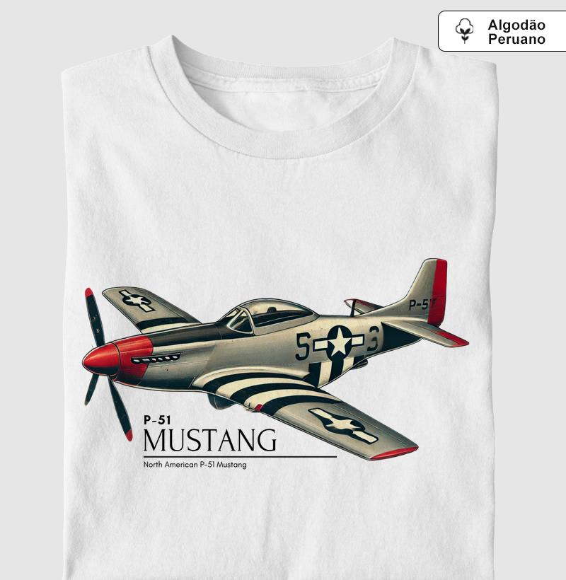 P-51 Mustang - Algodão Peruano