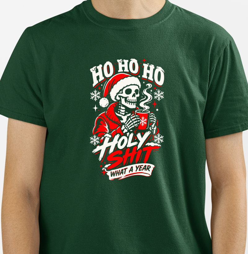 Holy Shit What a Year – Caveira de Natal