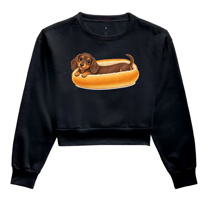 Dachshund Salsicha - Cropped Moletom