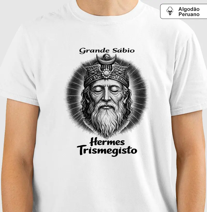 Hermes Trismegisto • Grande Sábio (algodão peruano)