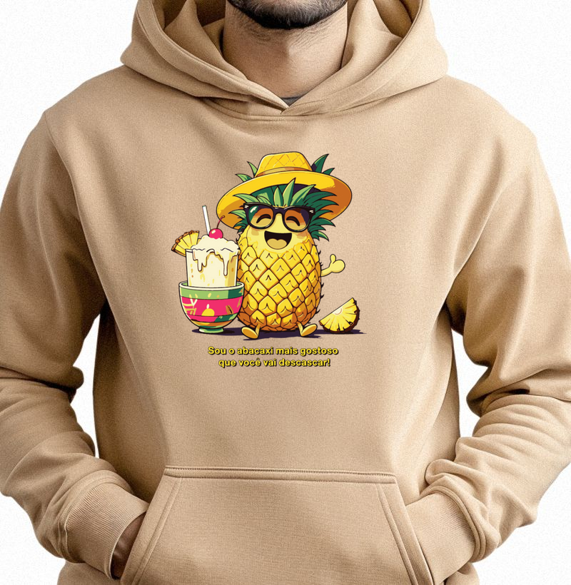 Hoodie Moletom - Luxúria - Abacaxi Gostoso