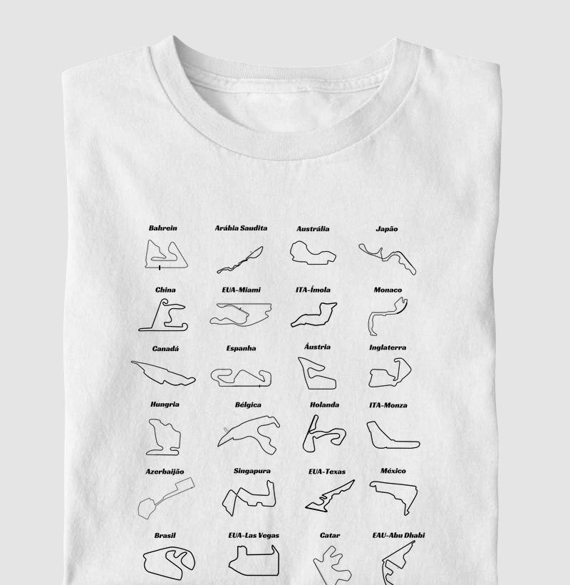 Calendário GP's 2024 (Países)