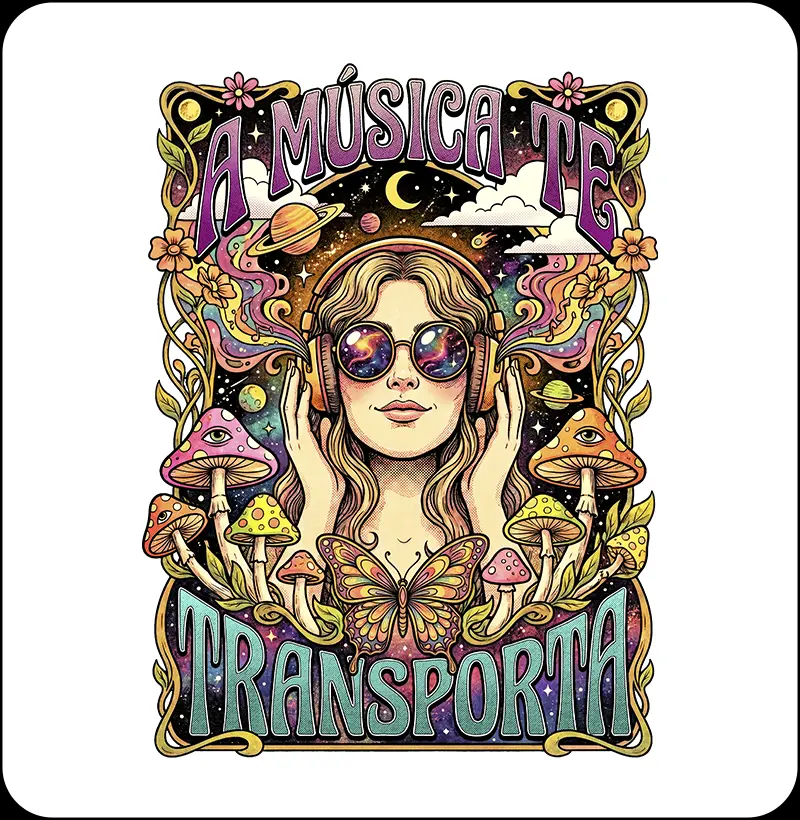 A música te transporta