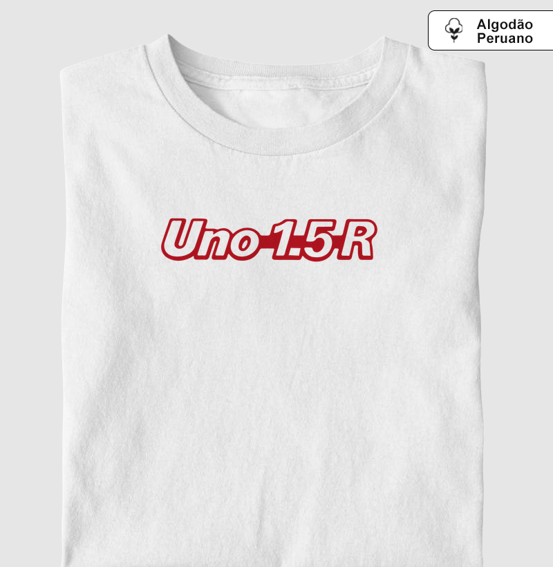 Emblema Uno 1.5R - Camiseta Algodão Peruano