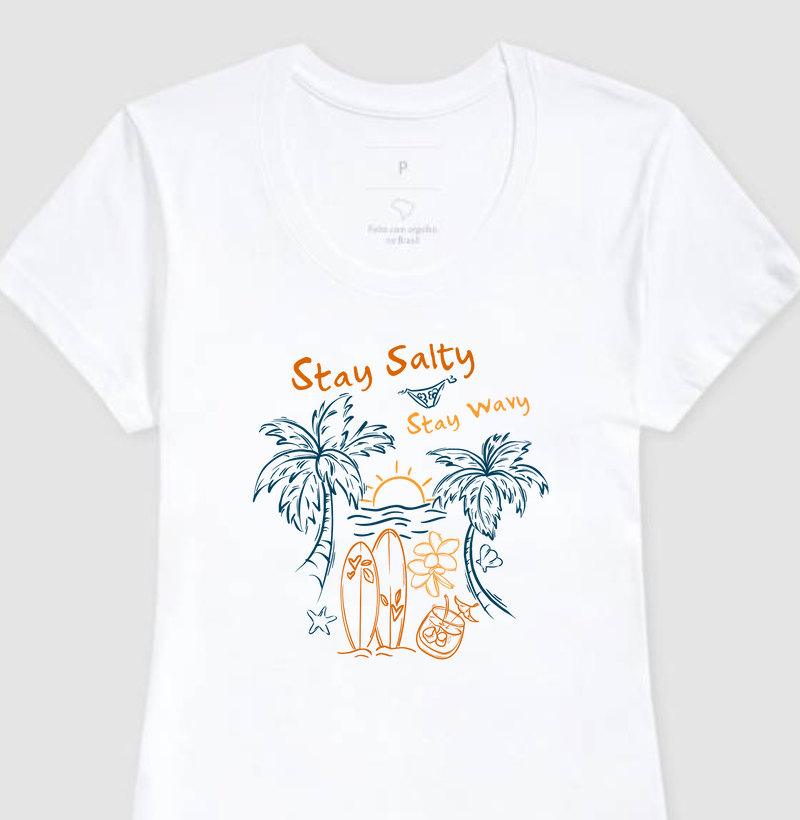 Camiseta Stay Wavy