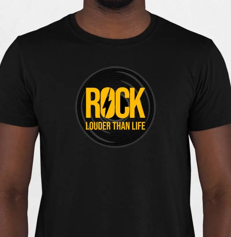 Camisa Rock Louder than life