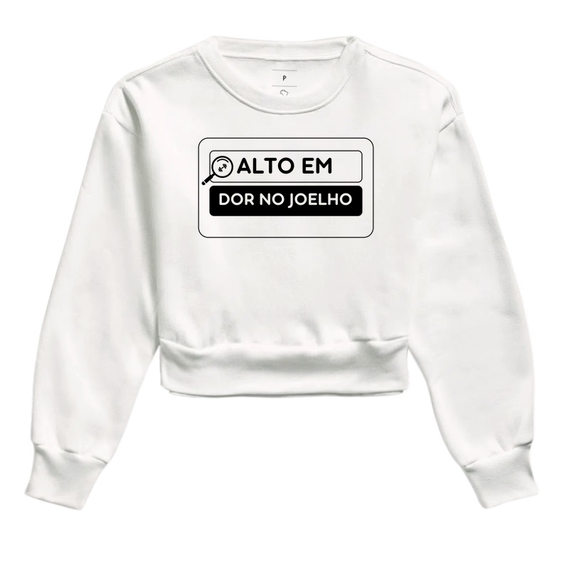 Alto em dor no joelho