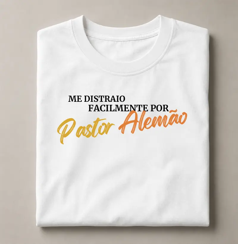 Me distraio facilmente por Pastor Alemão