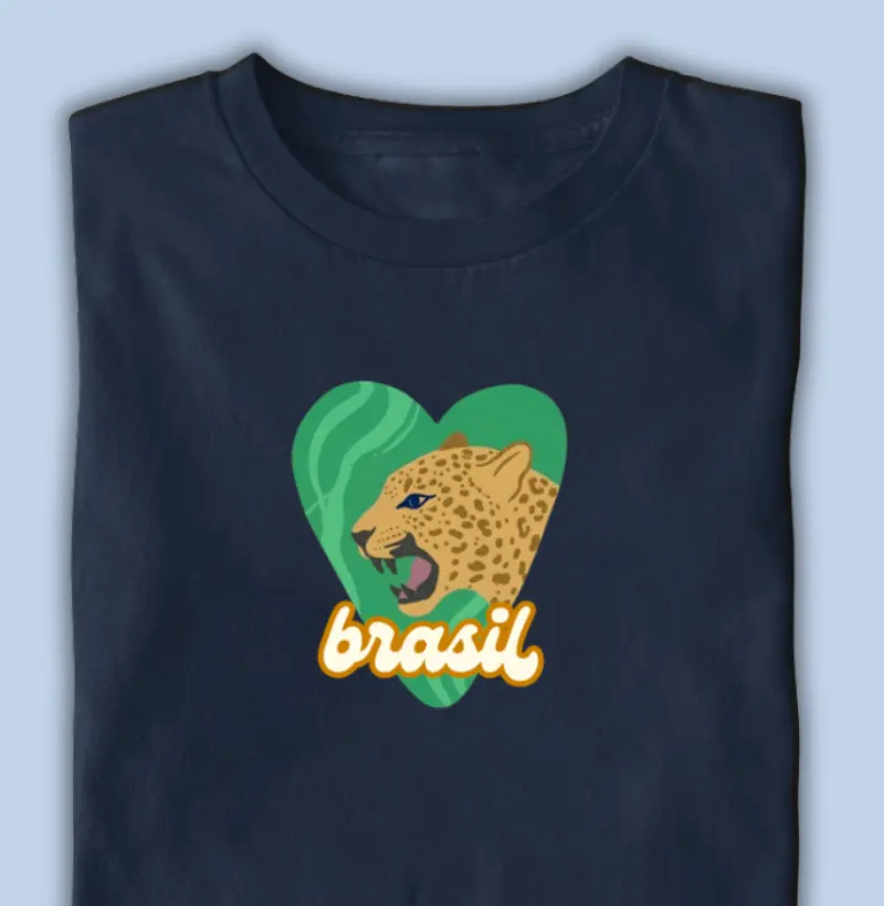 brasil coração onça