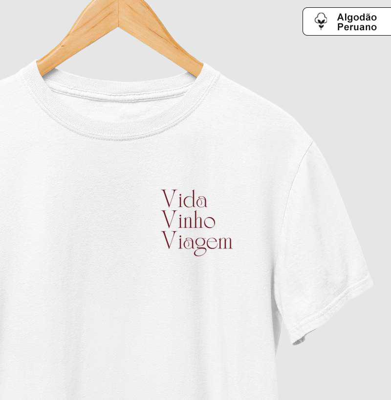 Camiseta Os 3 V´s da Vida
