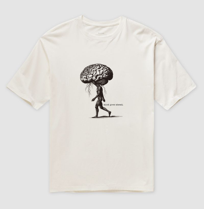 Camiseta - "Mind Goes Ahead"