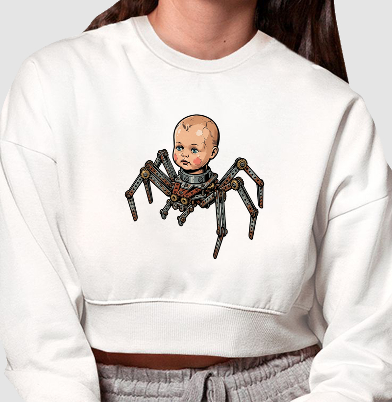 Cropped Moletom Brinquedo Esquecido