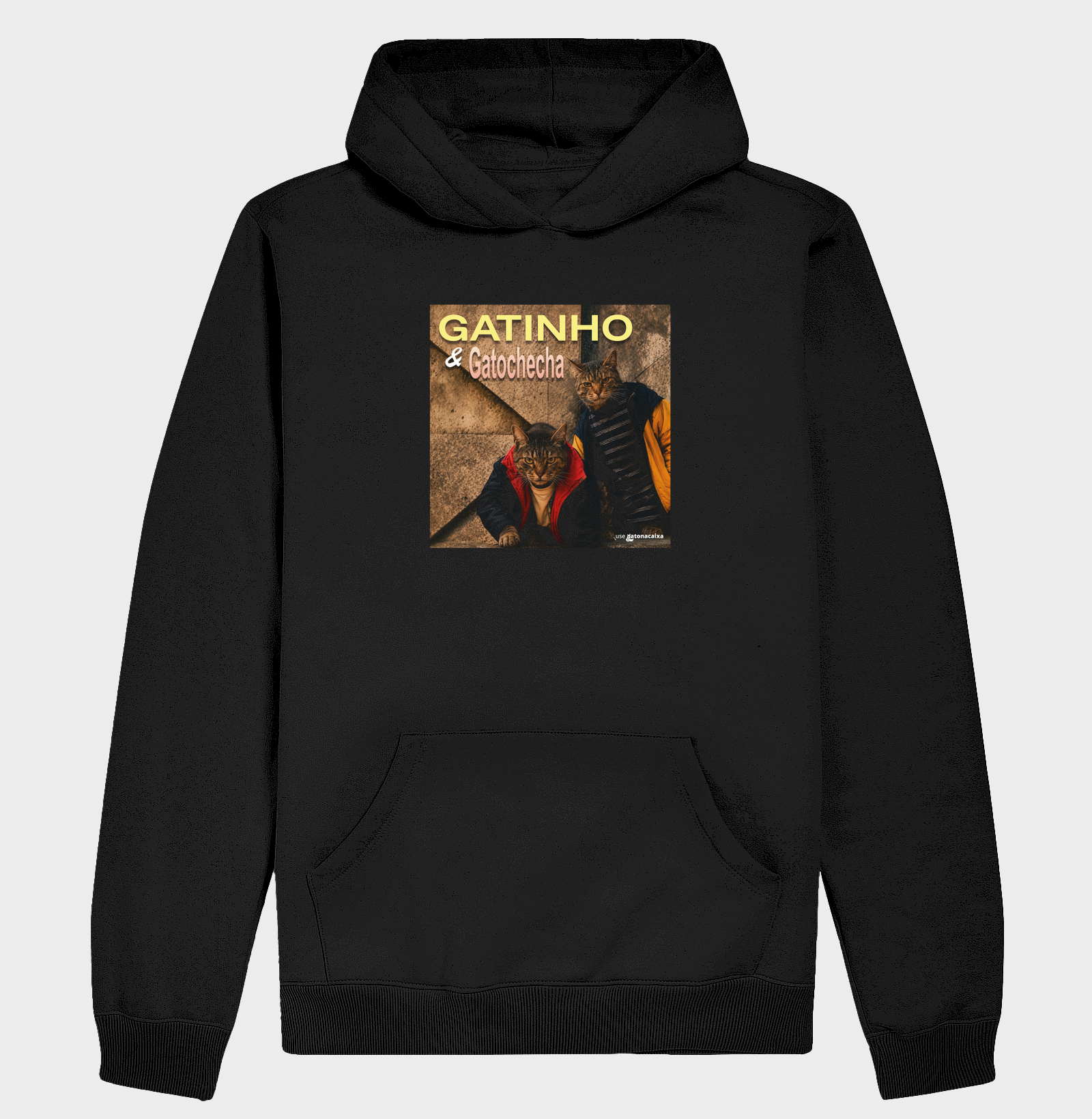 Gatinho e Gatochecha - Hoodie Moletom