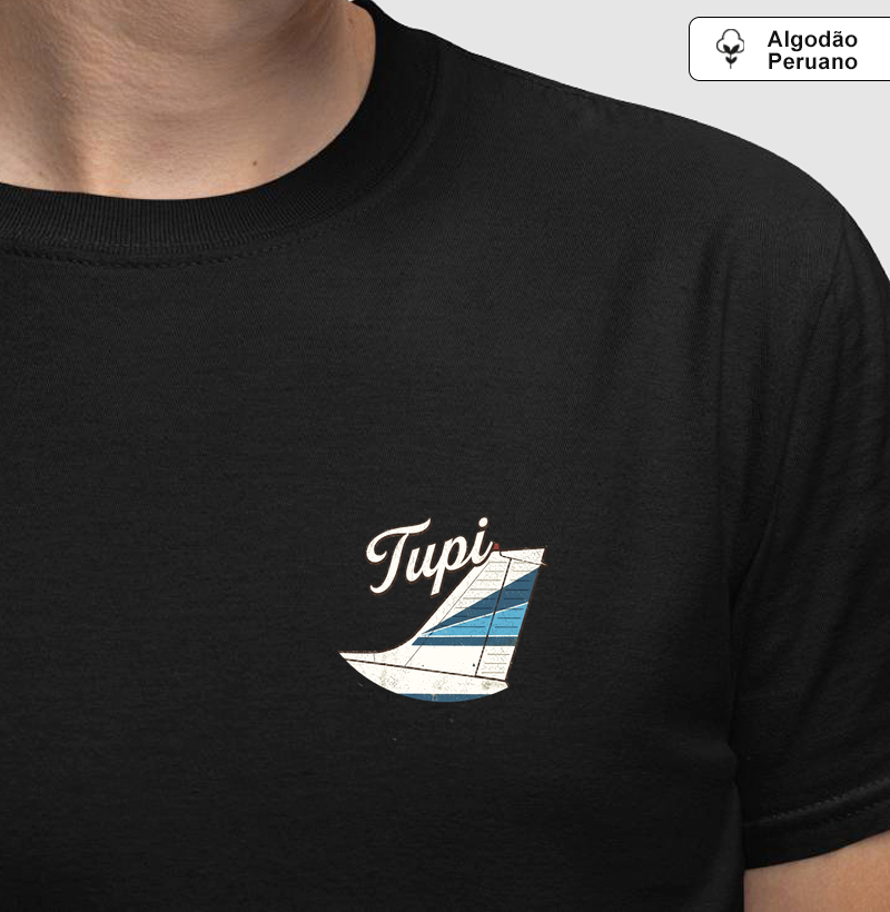 EMB-712 Tupi - Deriva - Camiseta Algodão Peruano