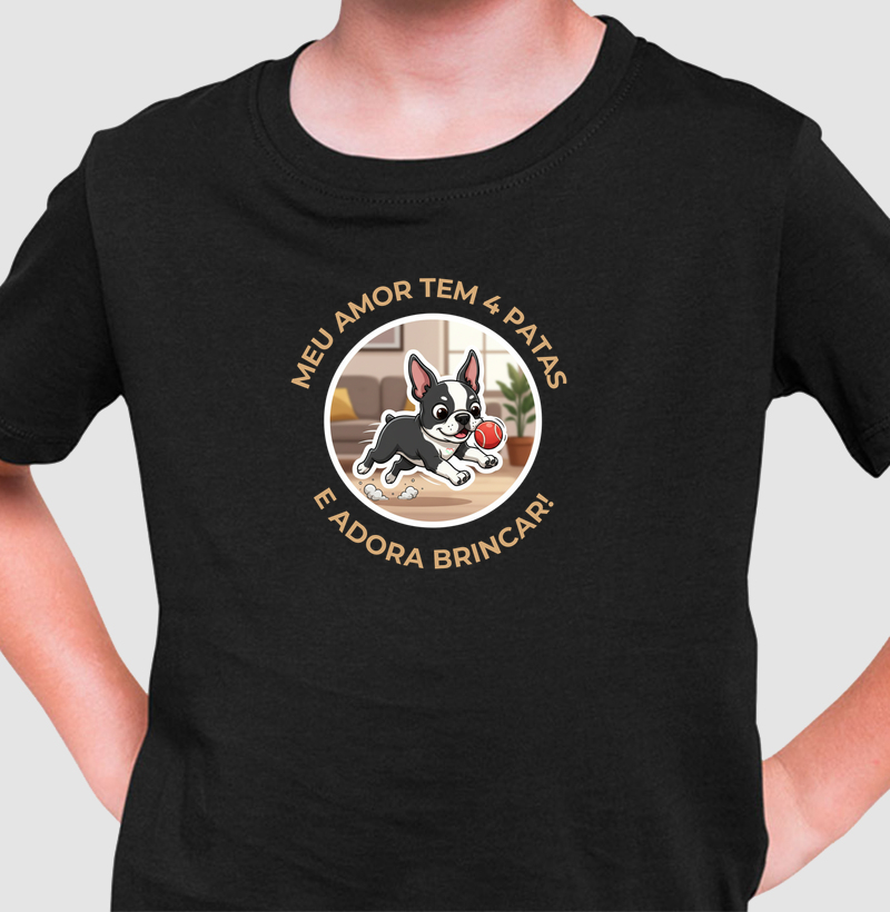 AMOR BOSTON TERRIER  - Infantil 