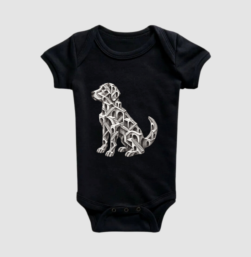 Escada Impossível - Cachorro - Body Infantil