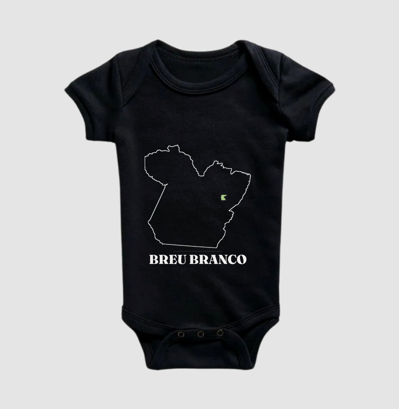 Breu Branco | Traço PA - Body Infantil