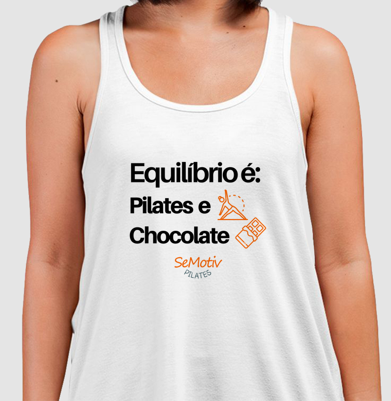 Equilibrio é: pilates e chocolate