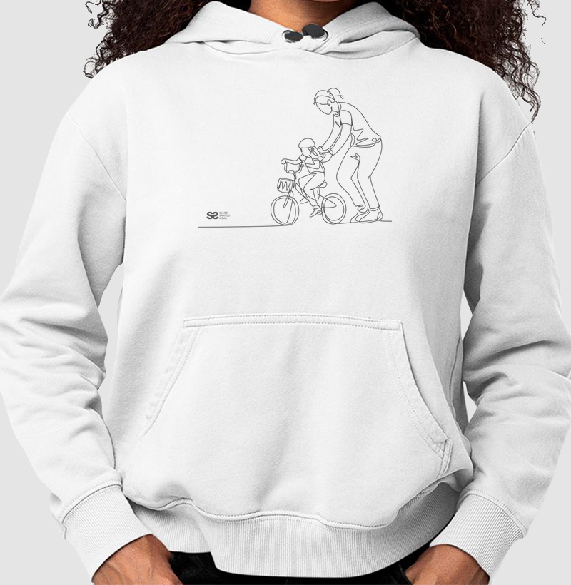 Moletom Capuz Corda Unissex "Domingo no parque" 