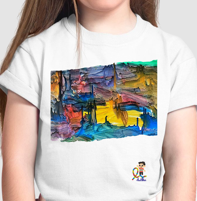 Camiseta Infantil Quadro
