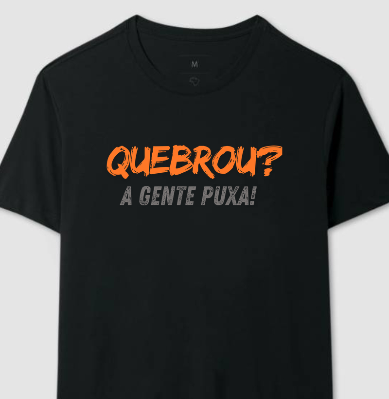 Quebrou a gente puxa