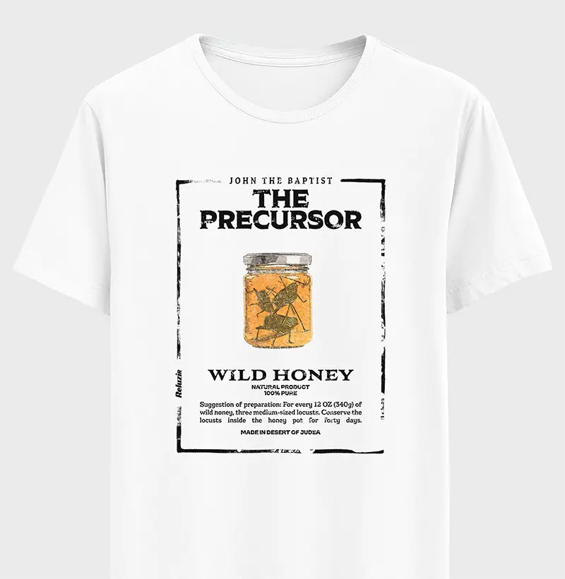 Camiseta THE PRECURSOR (Algodão Peruano)