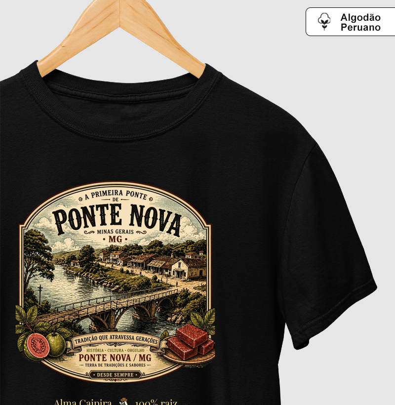 A primeira ponte de Ponte Nova/MG