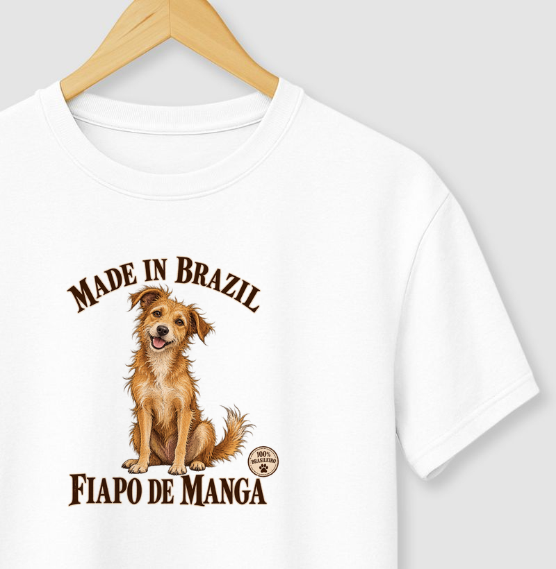 Made In Brazil - Fiapo De Manga - Camiseta