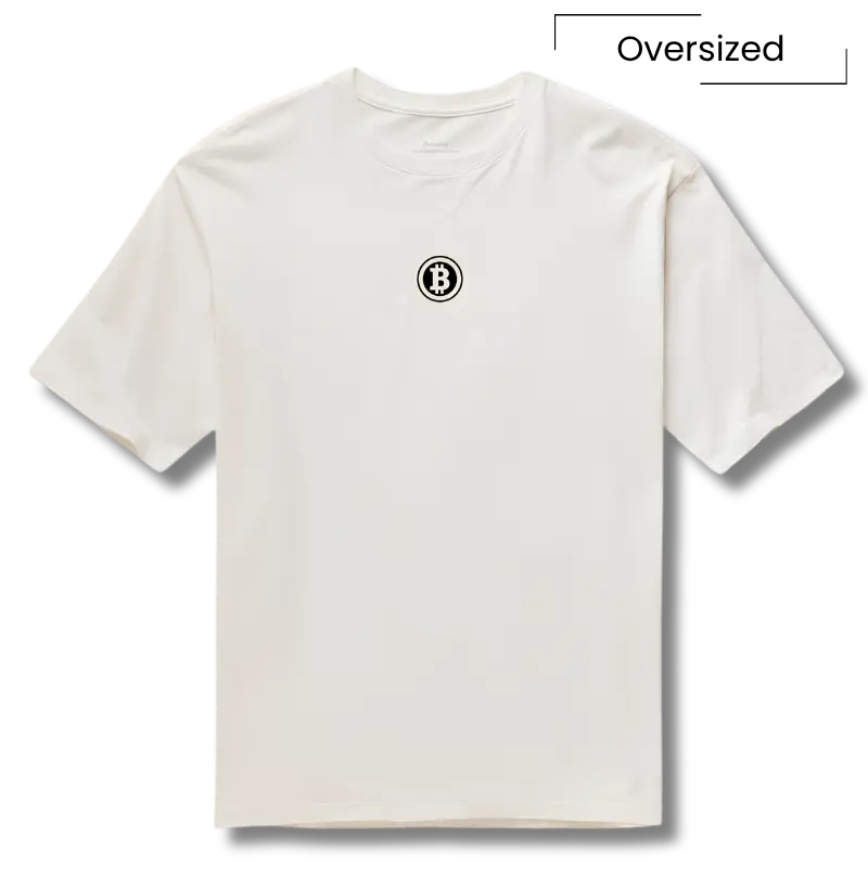 Camiseta Logo Bitcoin Centralizado
