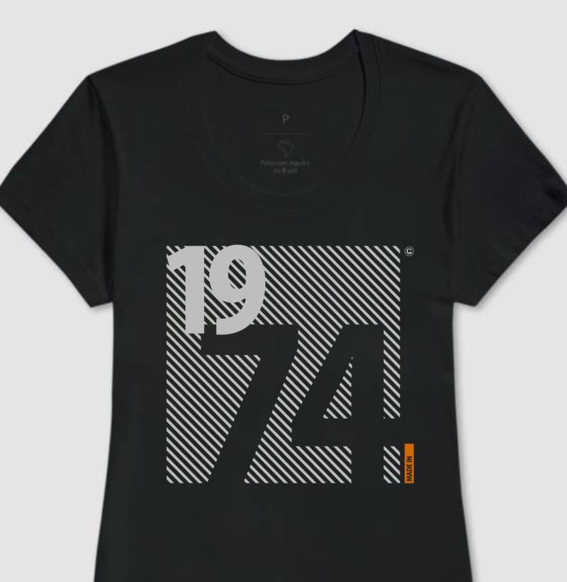 Ano 1974 Quadrado fem