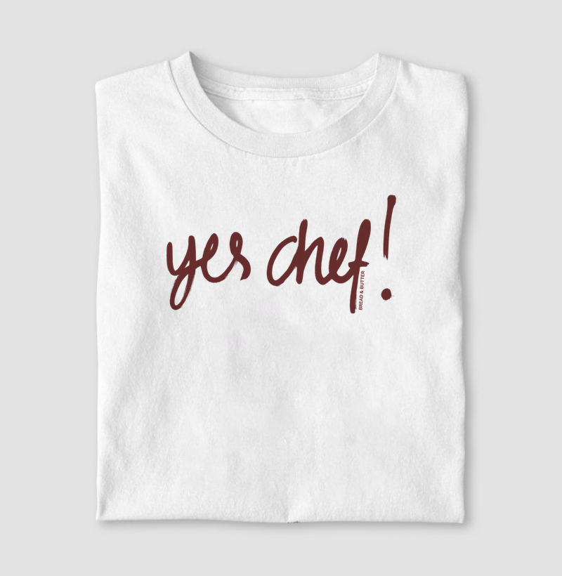 Camiseta Yes Chef! 