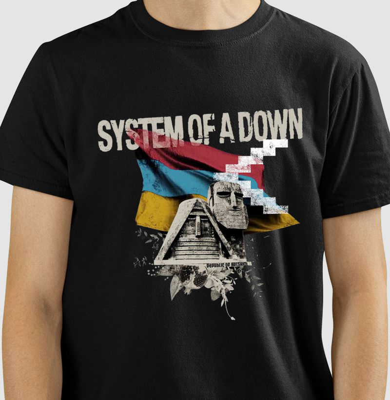 System Of  Down - Armenia Flag