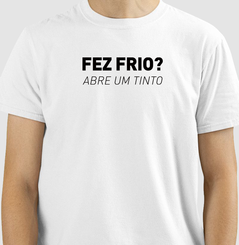 Fez Frio Abre Um Tinto