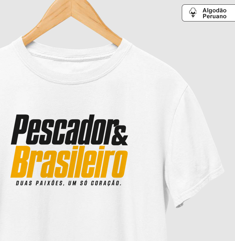PESCADOR E BRASILEIRO SPORT (Algodão peruano)