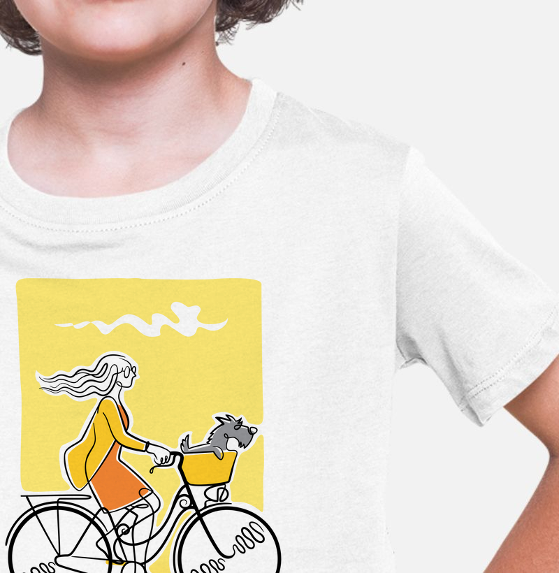 CAMISETA YELLOWPEDAL GIRL