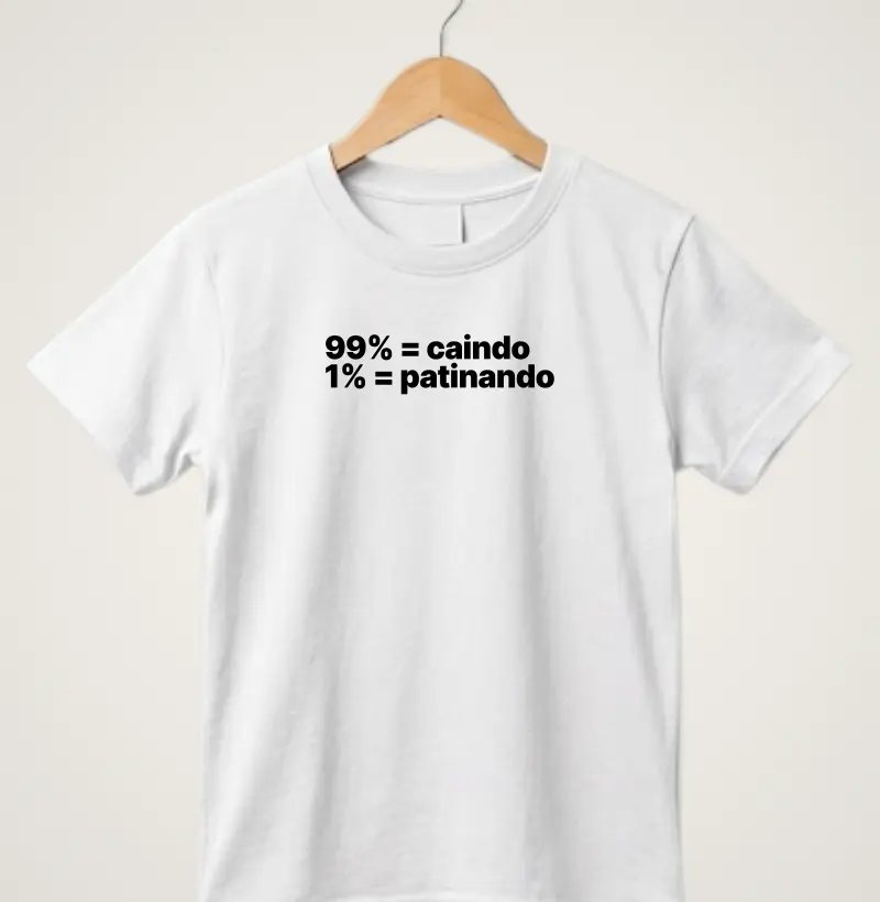 99% do tempo caindo