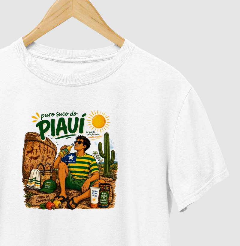 Camiseta Puro Suco do Piauí