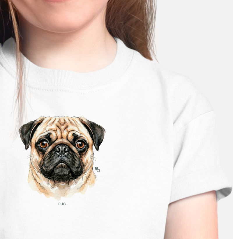 Cães - Pug - Infantil