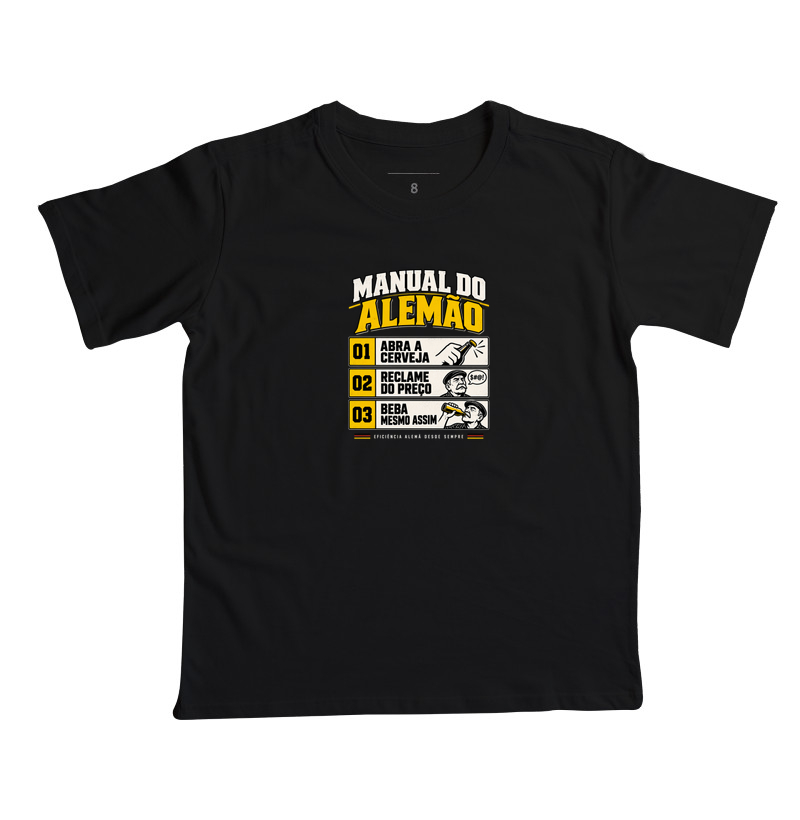 Manual do Alemão - Camiseta Infantil