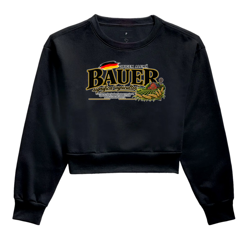 Bauer  - Cropped Moletom