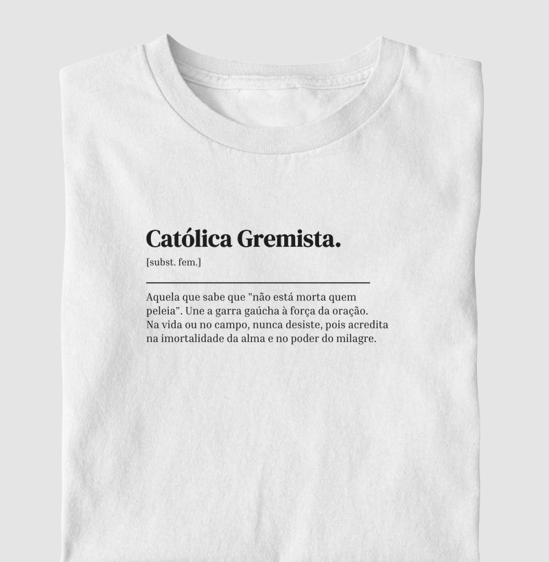 Católica Gremista - Dicionário
