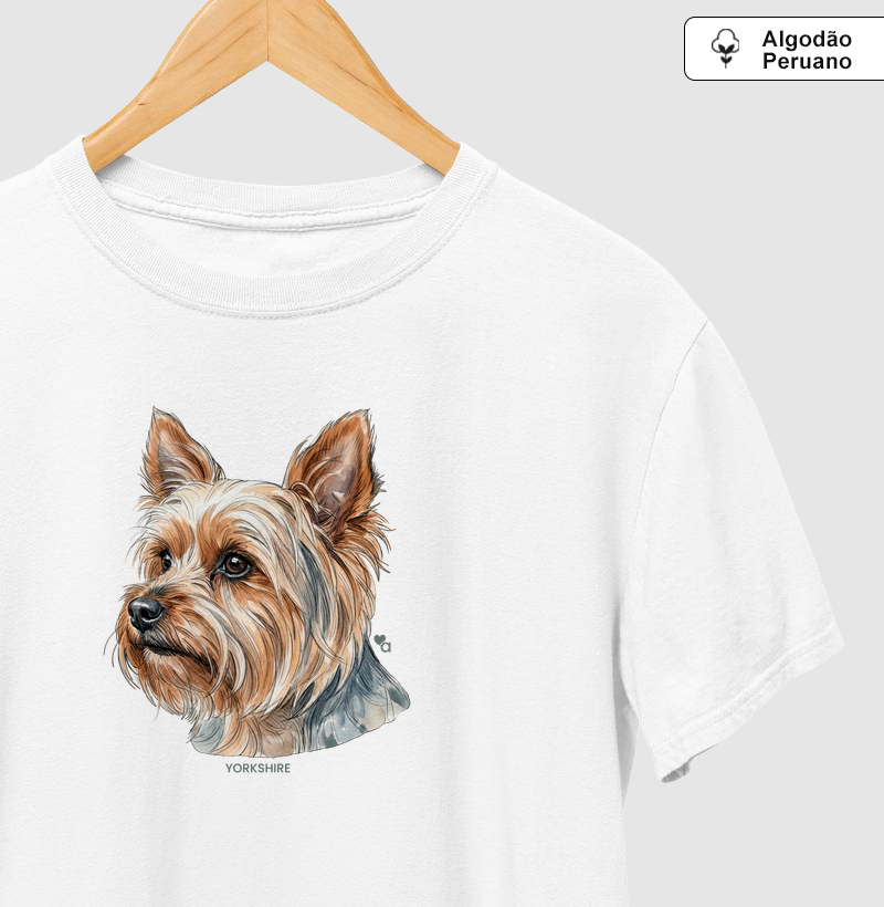 Cães - Yorkshire - Algodão Peruano