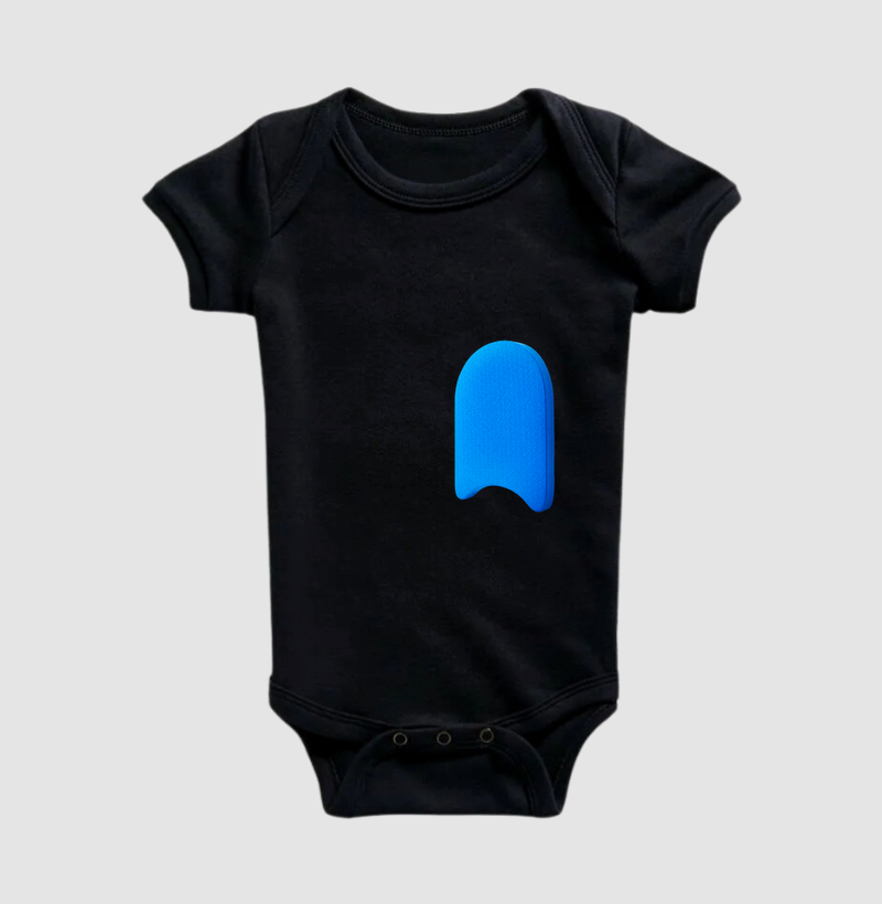 Camiseta - Raia Nove - Prancha - Body Infantil
