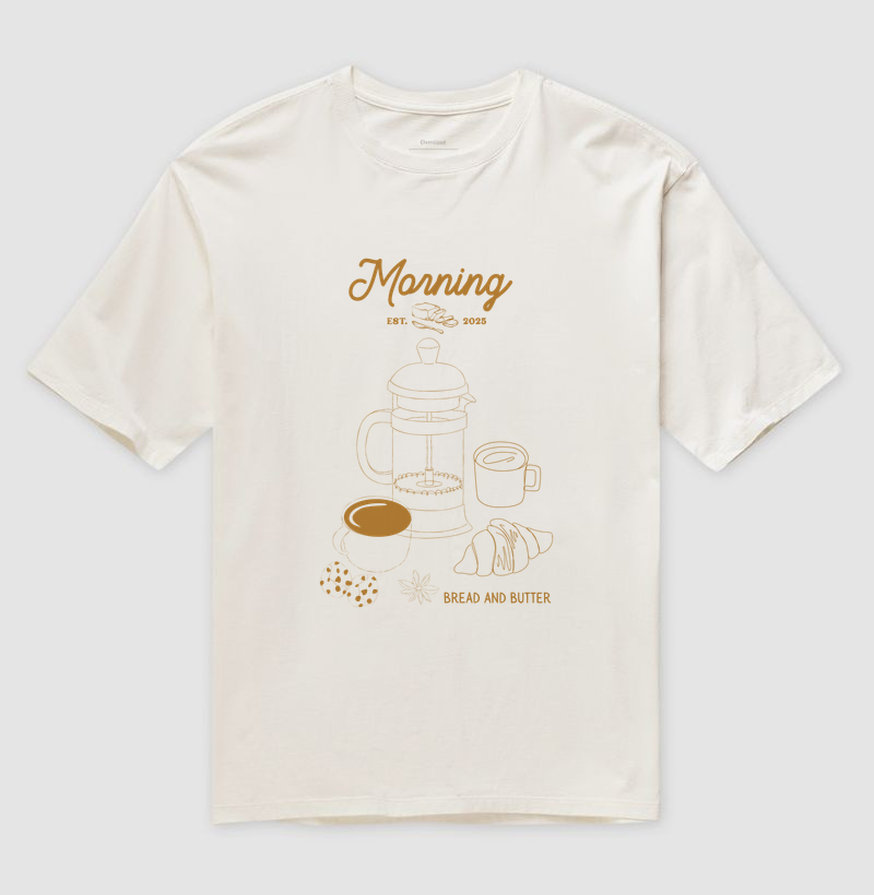 Camiseta Oversized Morning