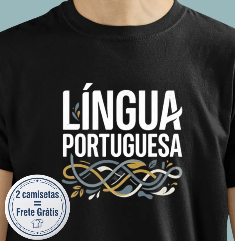 Camiseta Premium Português/Literatura