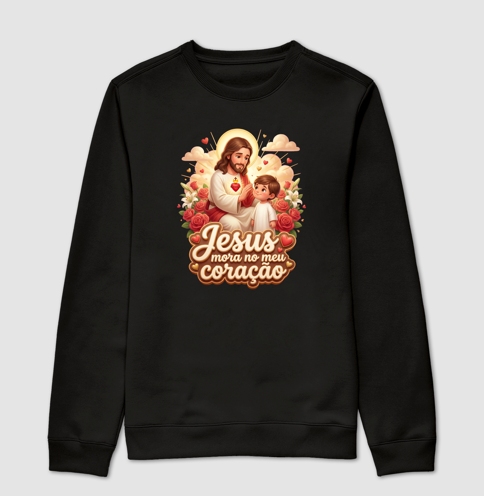 Jesus mora no meu coração