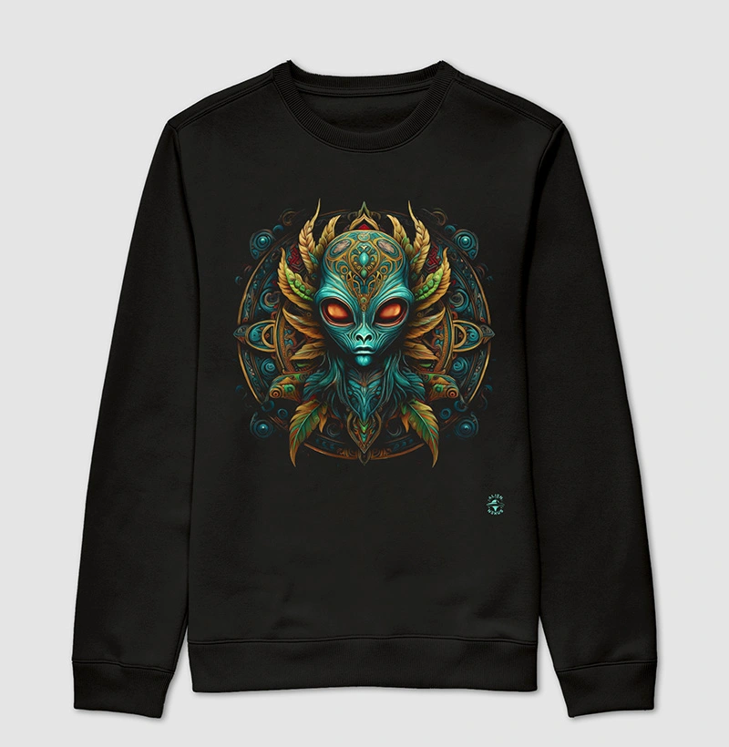 Suéter Moletom Alien Tribal